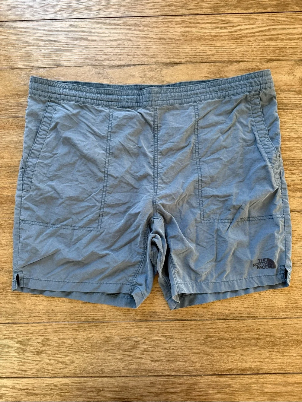 The North Face Men's Slate Blue Flat Front Active Shorts